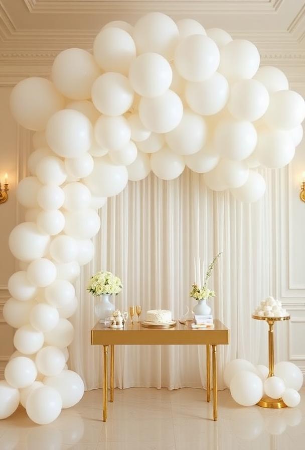 Baby shower clouds